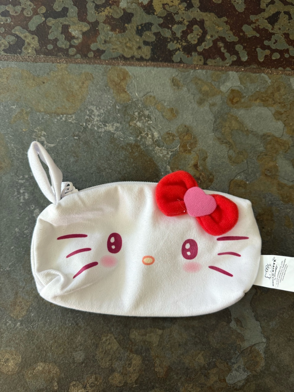 Hello Kitty Pouch with Red Bow